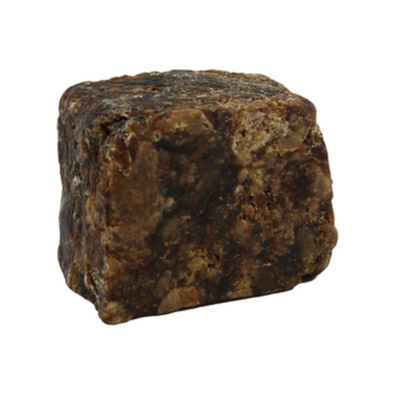 Raw Natural Black Soap - 6 oz.