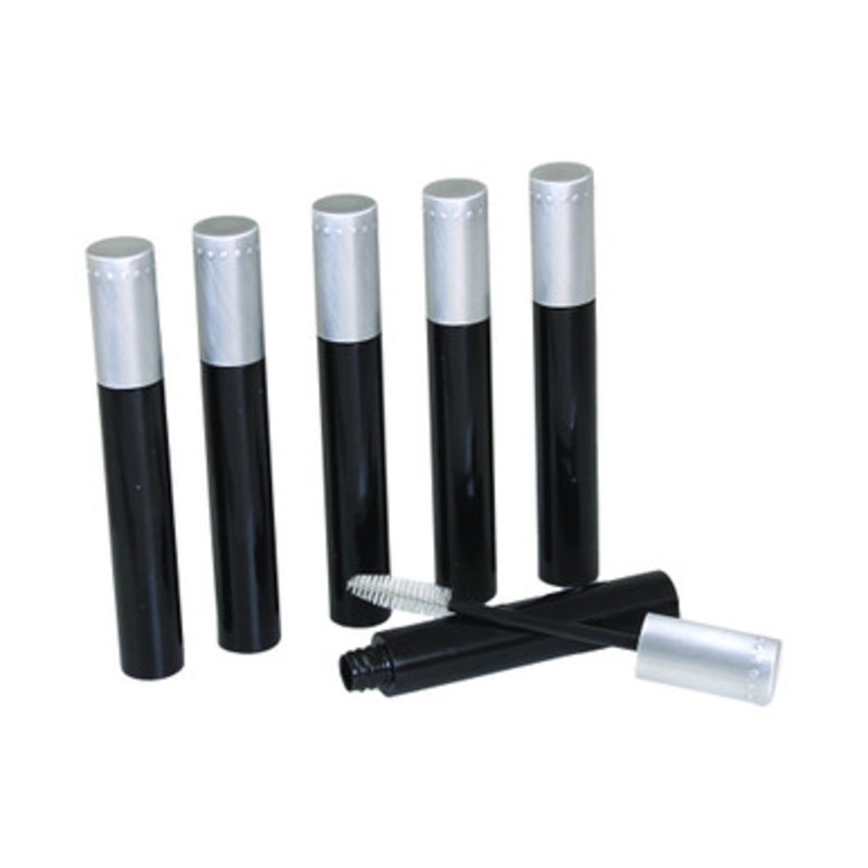 Set Of 6 Mascara Containers - Black 25 mL