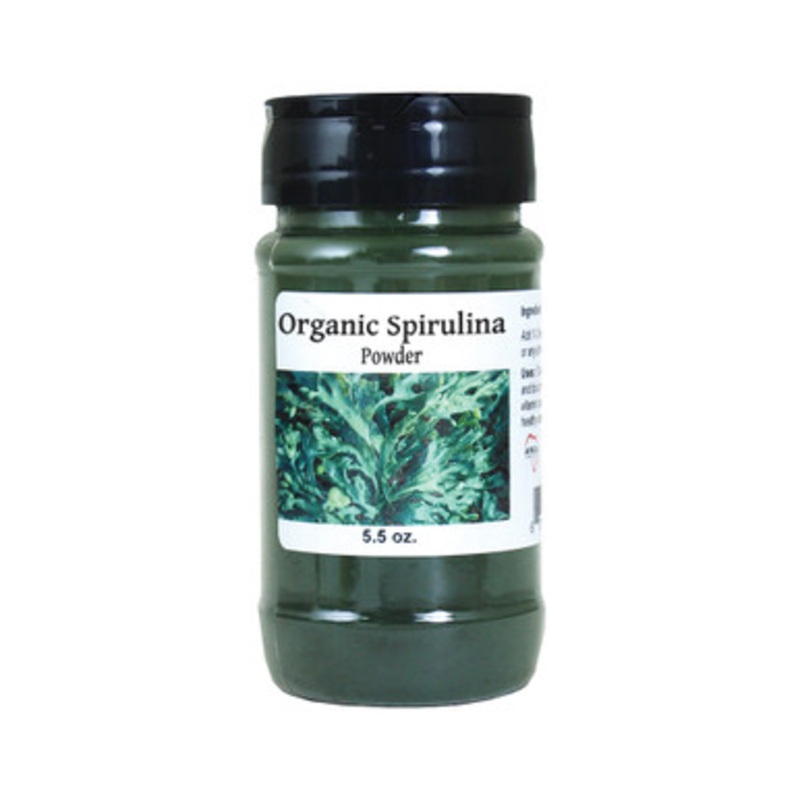Organic Spirulina Powder (For Stronger Metabolism)  5.5 oz.