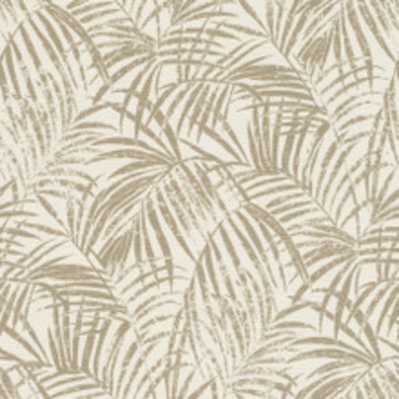 Advantage Yumi Gold Palm Leaf Wallpaper