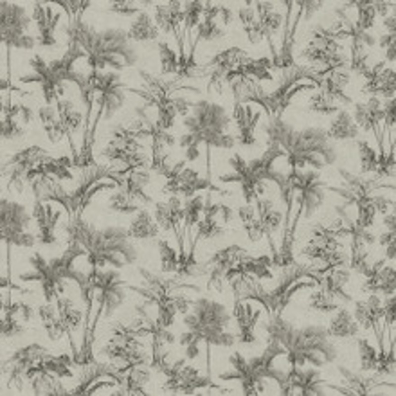Advantage Zapata Black Tropical Jungle Wallpaper