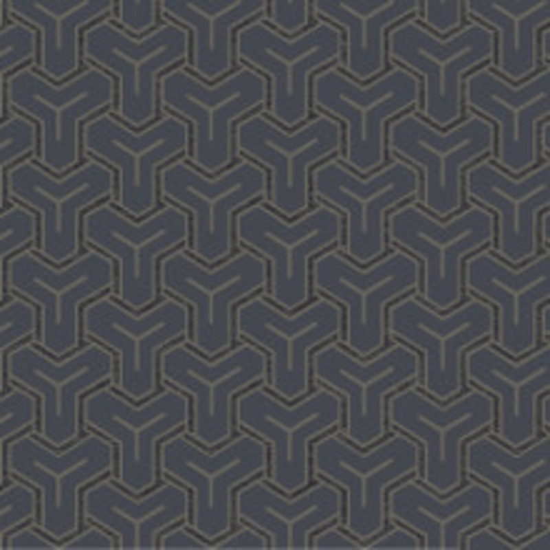 Advantage Gautier Blue Tessellate Wallpaper