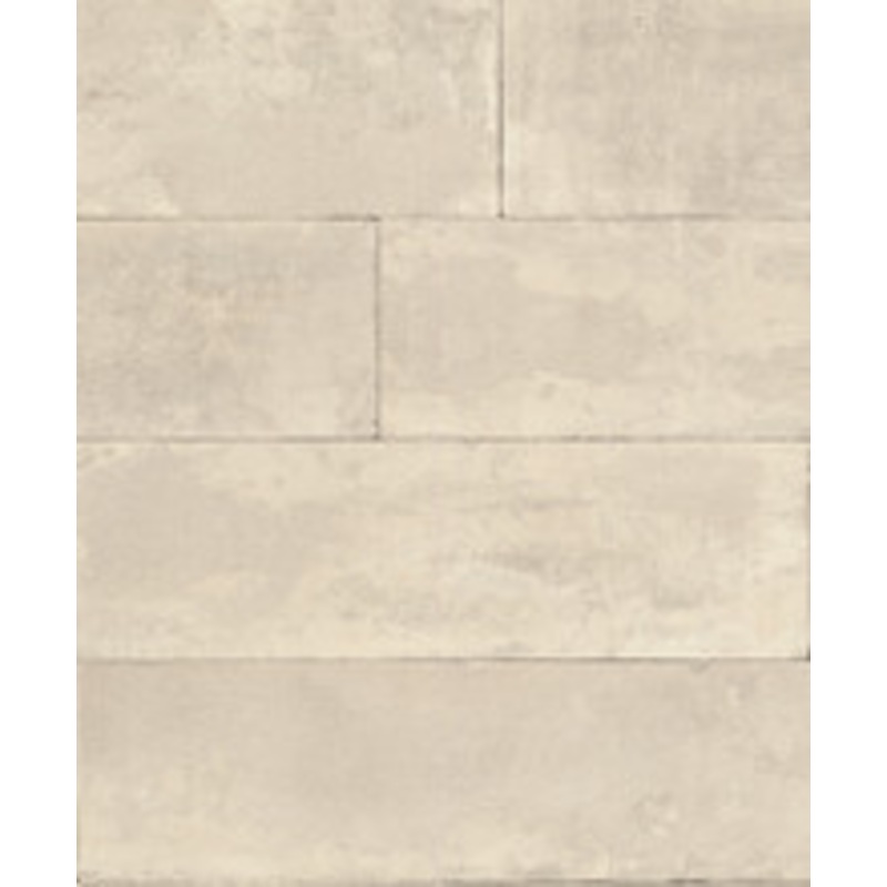 Advantage Lanier Neutral Stone Plank Wallpaper