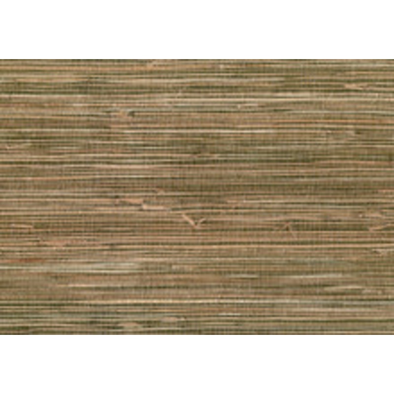 Advantage Mai Khaki Grasscloth Wallpaper