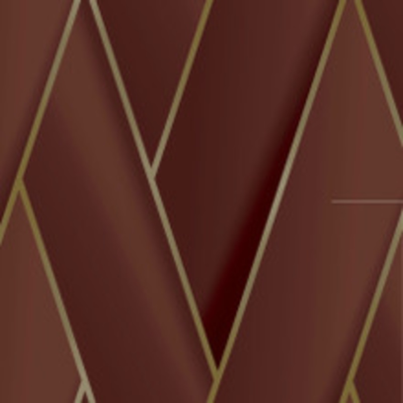 Advantage Manfred Ruby Modern Herringbone Wallpaper