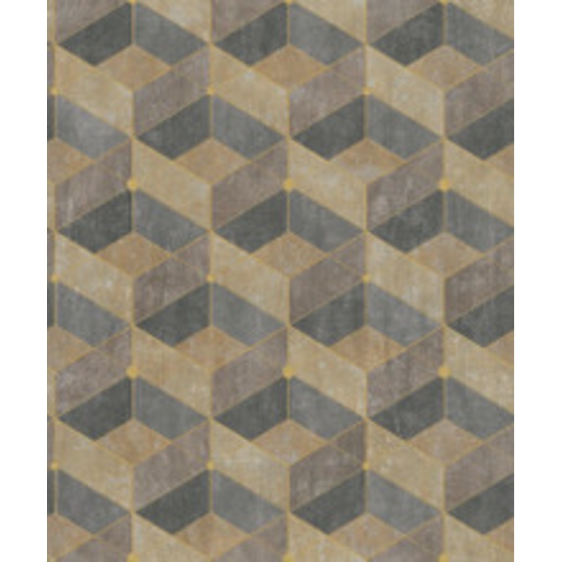 Advantage Muir Neutral Geo Wallpaper
