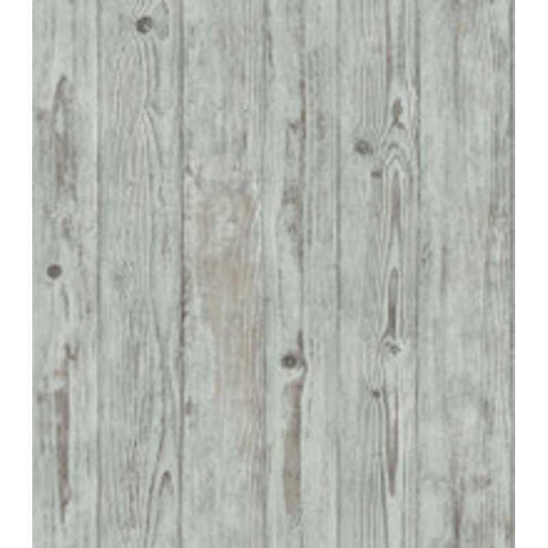 Advantage Albright Light Blue Weathered Oak Panels Wallpaper