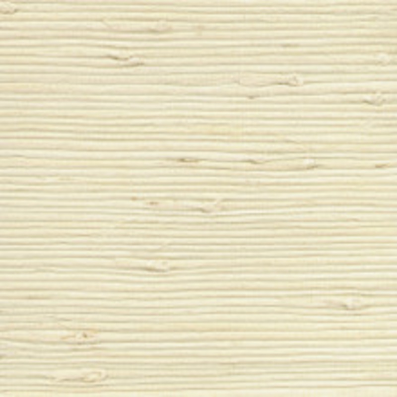 Advantage Battan Cream Grasscloth Wallpaper