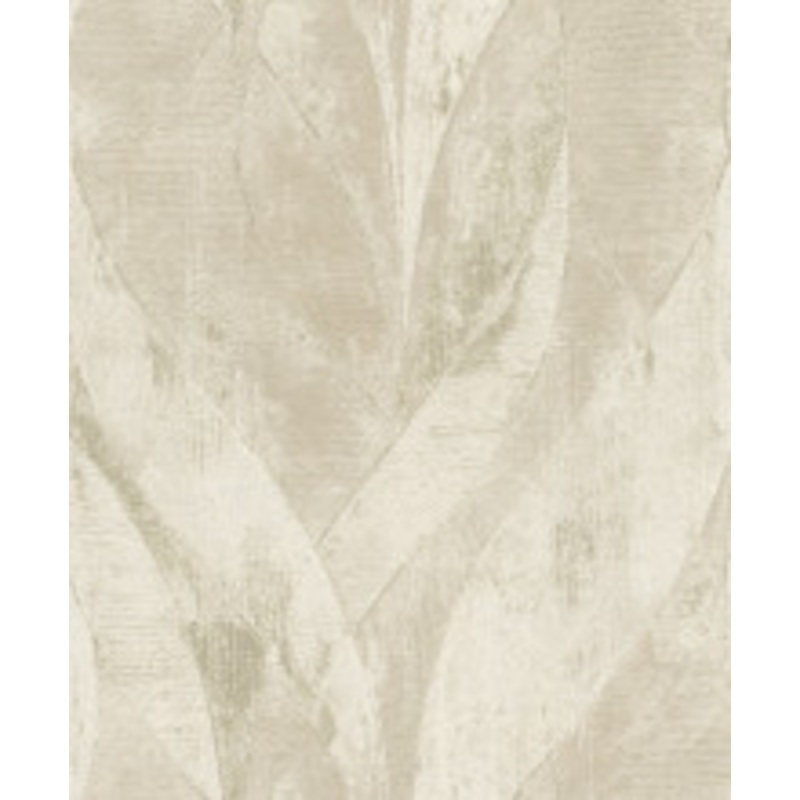 Advantage Blake Light Grey Leaf Wallpaper