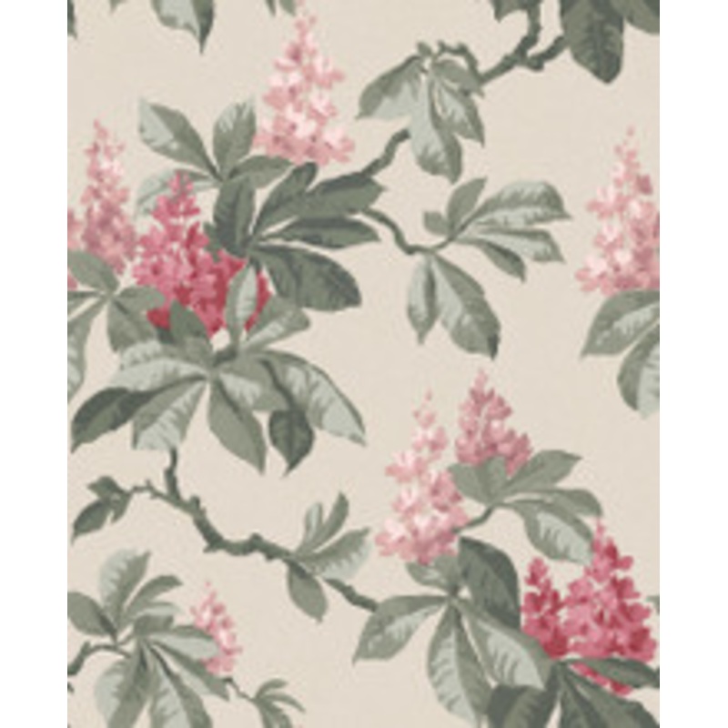 Advantage Chestnut Pink Floral Wallpaper