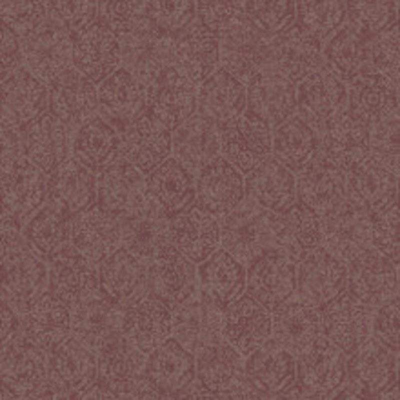 Advantage Edsel Maroon Geometric Wallpaper