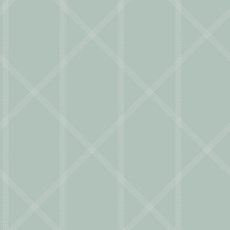 A-Street Prints Walcott Seafoam Stitched Trellis Wallpaper