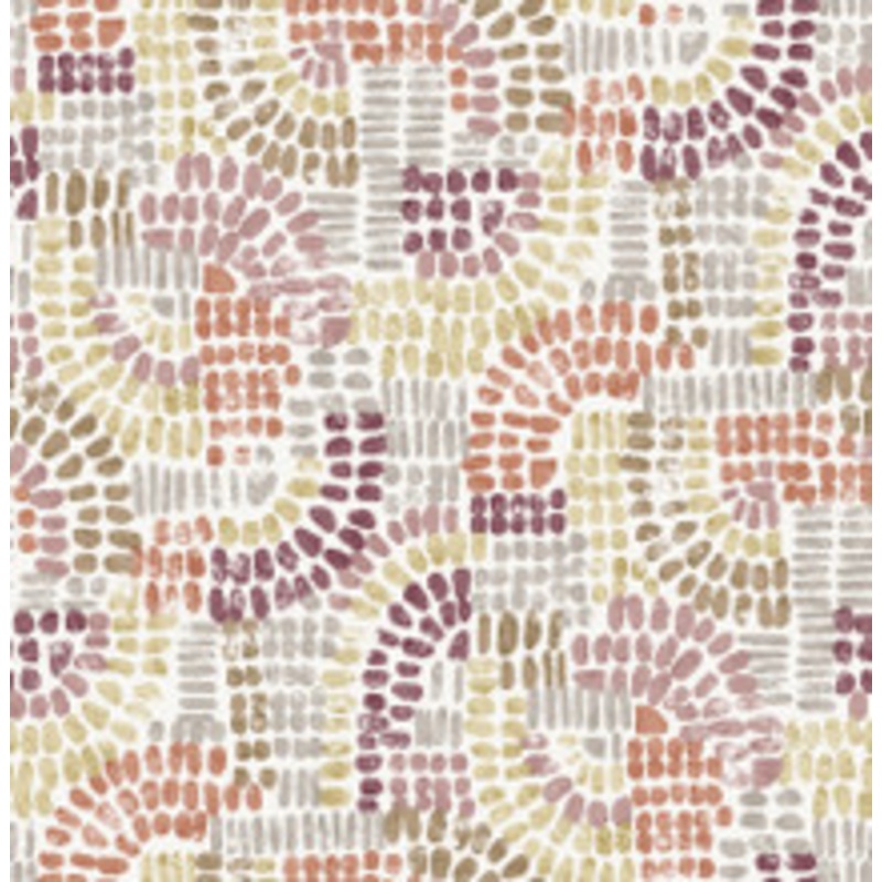 A-Street Prints Wanderer Multicolor Mosiac Wallpaper