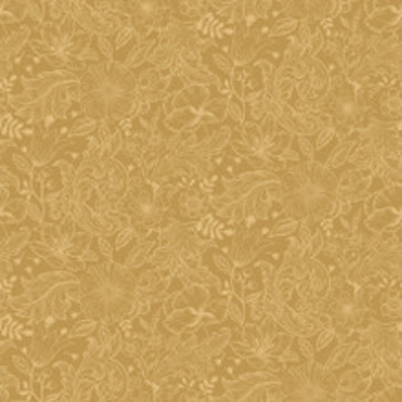 A-Street Prints Wilma Yellow Block Print Wallpaper