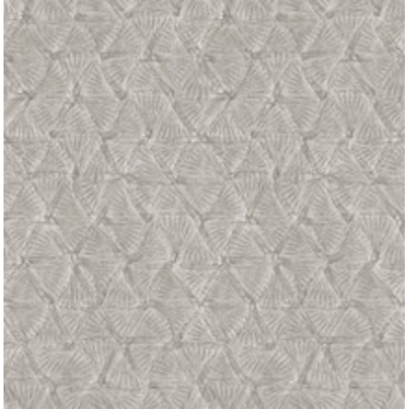 A-Street Prints Wright Pewter Textured Triangle Wallpaper