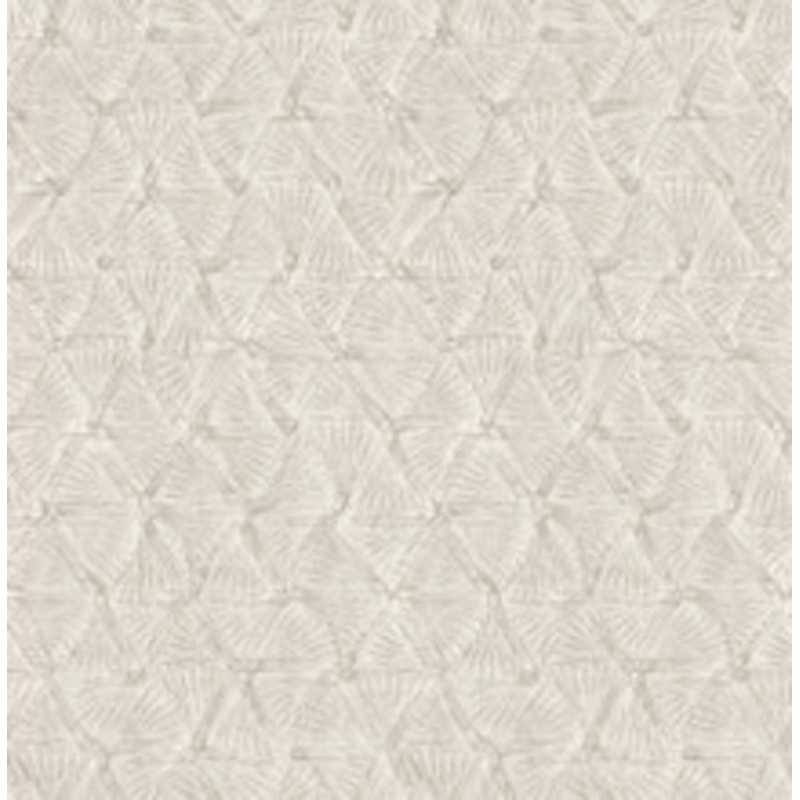 A-Street Prints Wright Platinum Textured Triangle Wallpaper