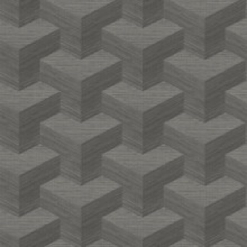 A-Street Prints Y Knot Grey Geometric Texture Wallpaper