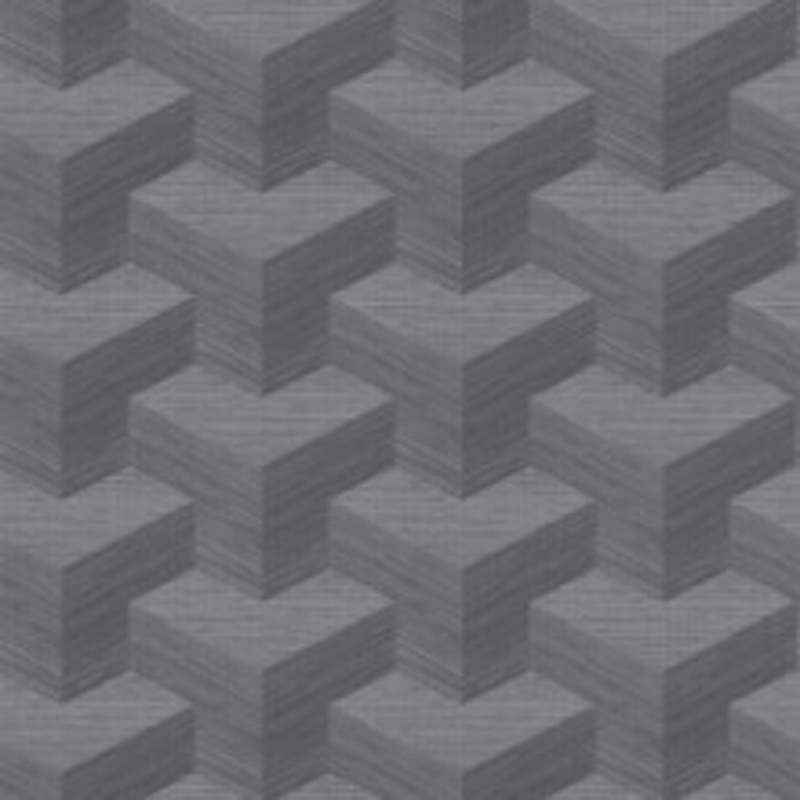 A-Street Prints Y Knot Slate Geometric Texture Wallpaper
