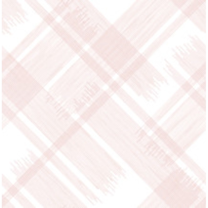 A-Street Prints Zag Pink Modern Plaid Wallpaper