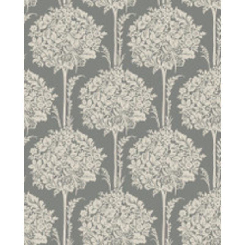 A-Street Prints Zaria Slate Topiary Wallpaper
