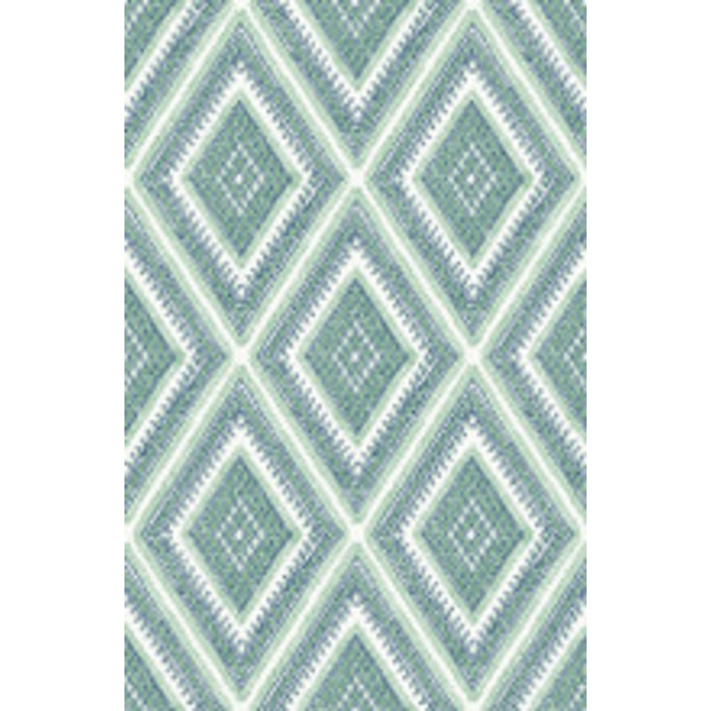 A-Street Prints Zaya Green Tribal Diamonds Wallpaper