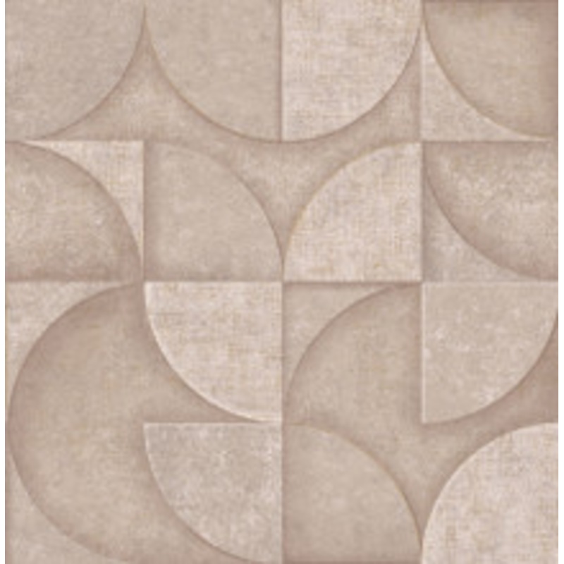 Advantage Addison Blush Retro Geo Wallpaper