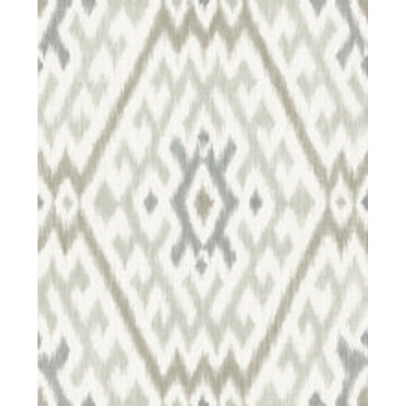 A-Street Prints Solola Stone Ikat Wallpaper