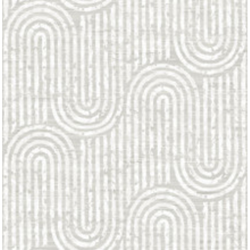 A-Street Prints Trippet Bone Zen Waves Wallpaper