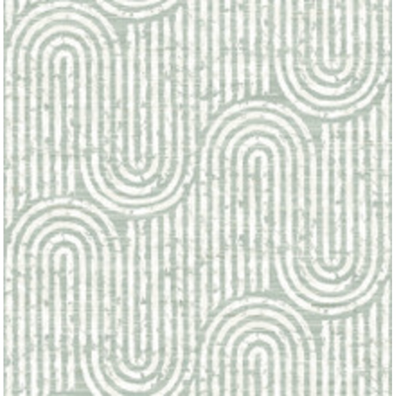 A-Street Prints Trippet Sage Zen Waves Wallpaper