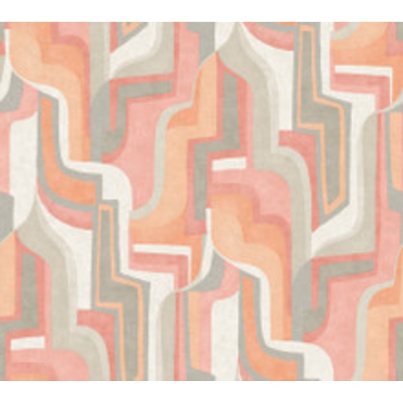 A-Street Prints Tulum Coral Surreal Shapes Wallpaper