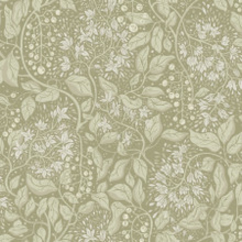 A-Street Prints Turi Moss Twining Vines Wallpaper
