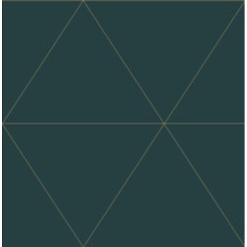 A-Street Prints Twilight Indigo Geometric Wallpaper