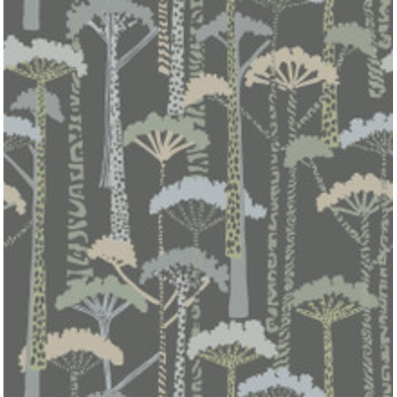 A-Street Prints Unify Aqua Forest Wallpaper