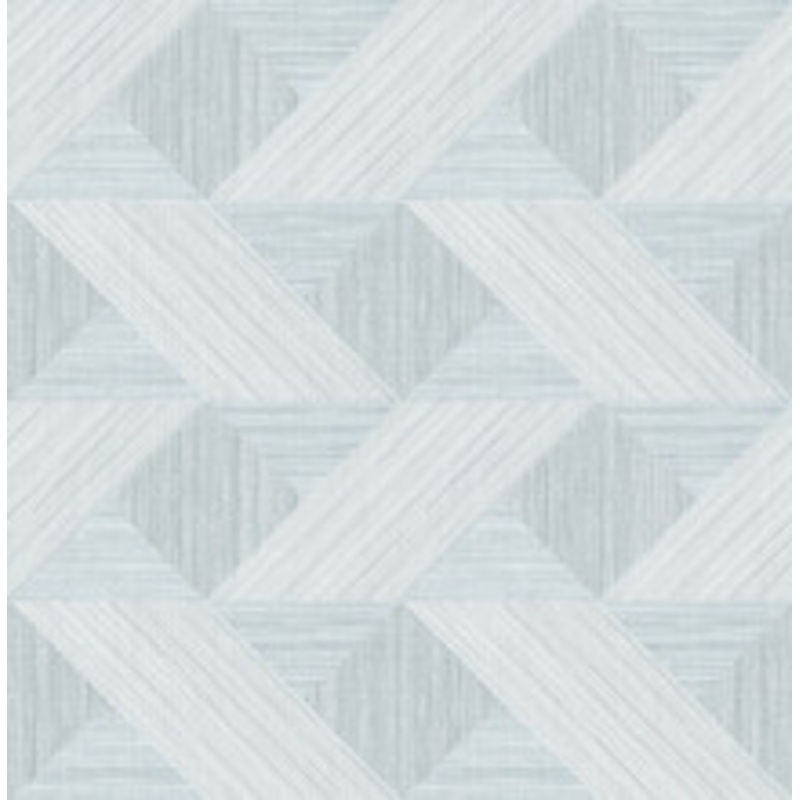 A-Street Prints Presley Light Blue Tessellation Wallpaper