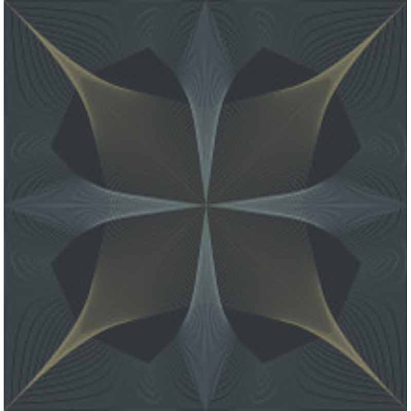 A-Street Prints Radius Navy Geometric Wallpaper