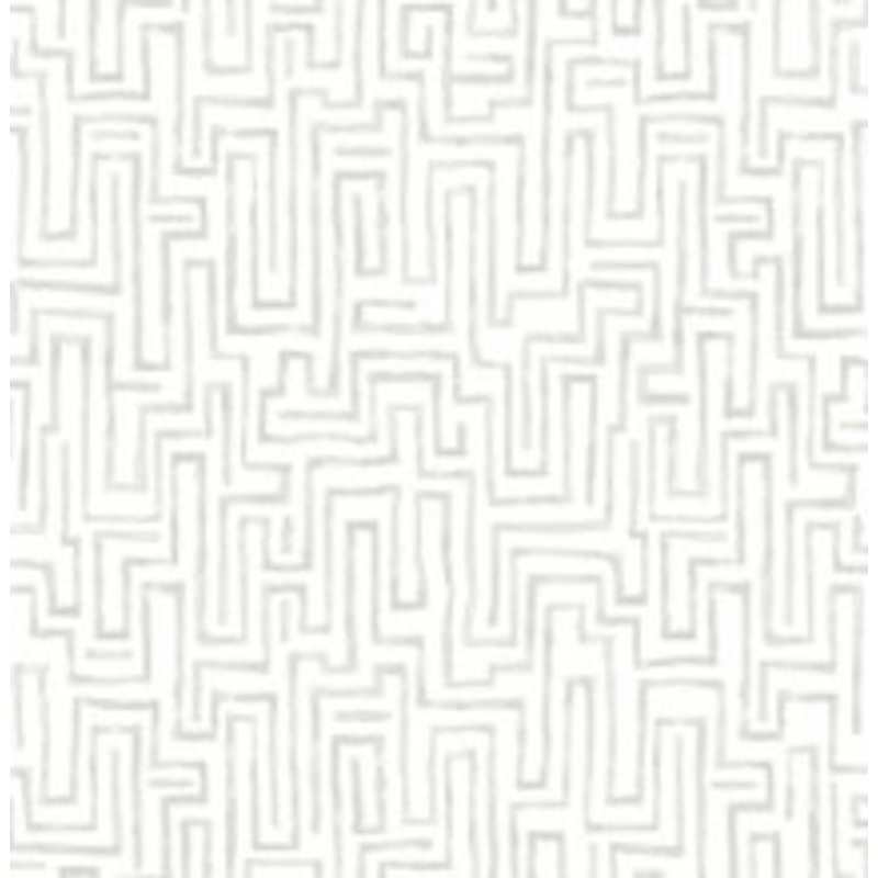A-Street Prints Ramble Grey Geometric Wallpaper