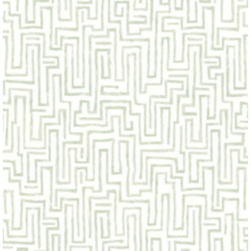 A-Street Prints Ramble Sage Geometric Wallpaper