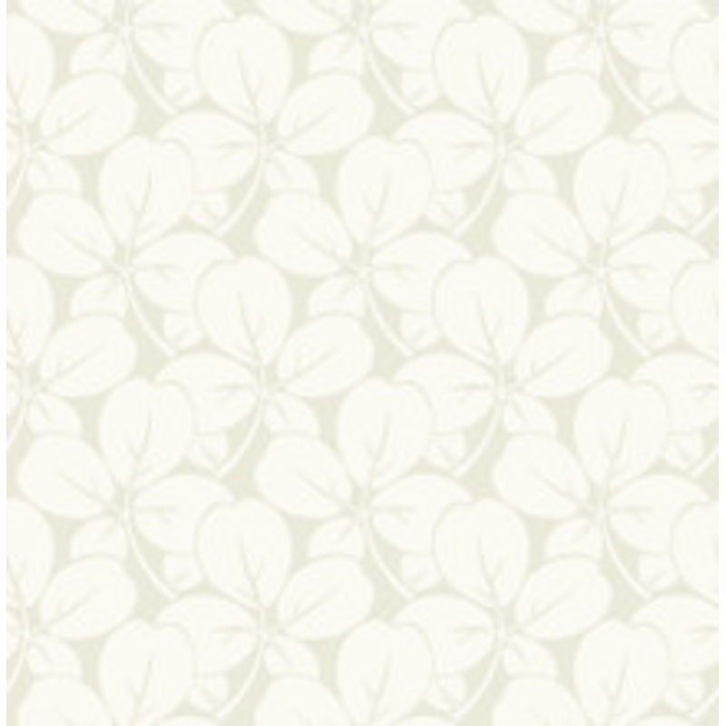 A-Street Prints Robert Off White Clover Wallpaper