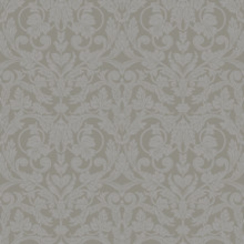 A-Street Prints Rosali Grey Scroll Damask Wallpaper