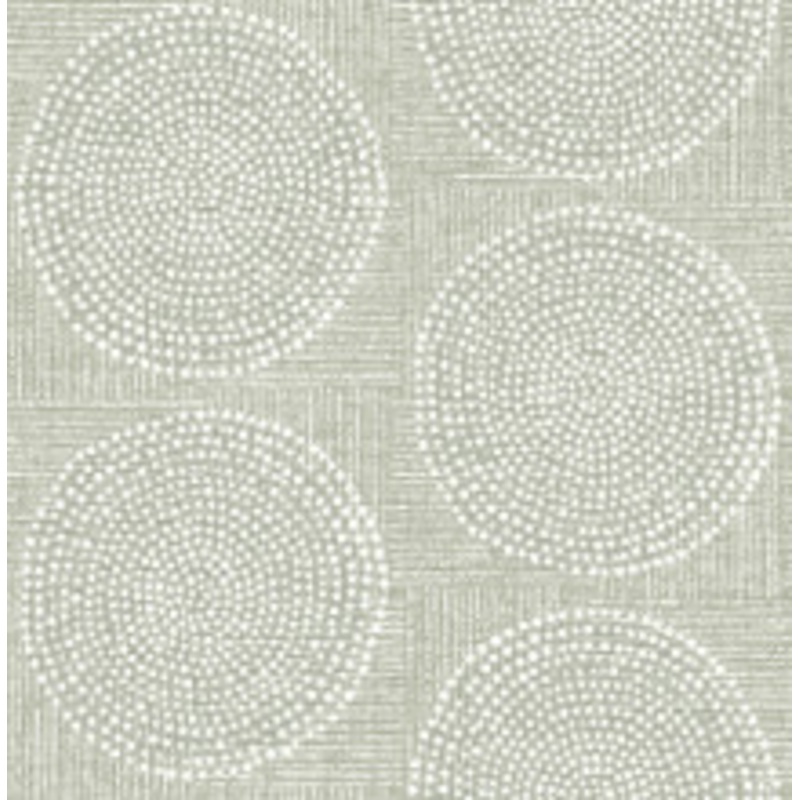 A-Street Prints Salma Sage Medallion Wallpaper