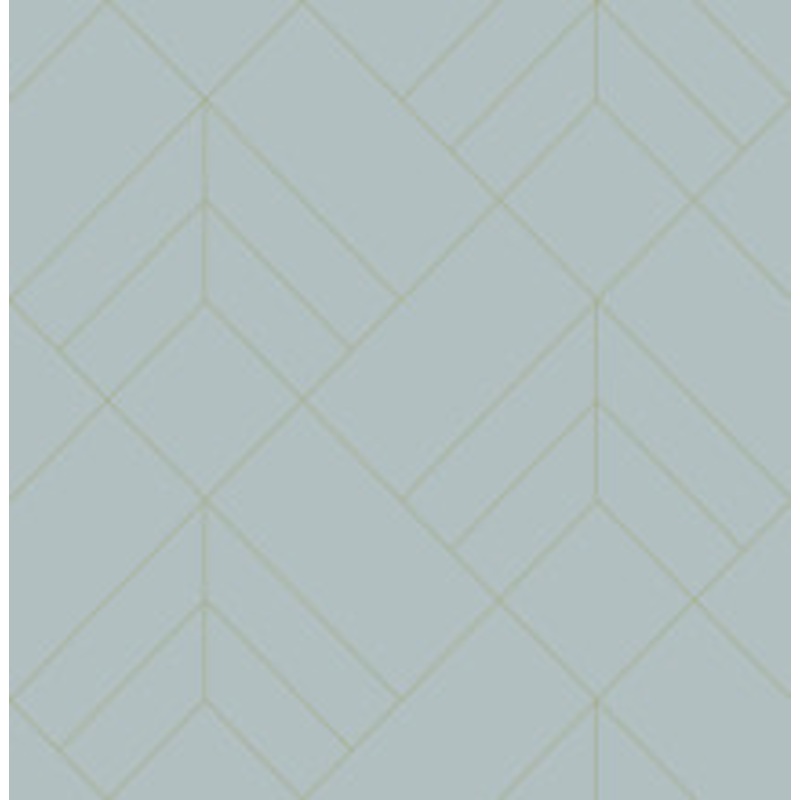 A-Street Prints Sander Light Blue Geometric Wallpaper