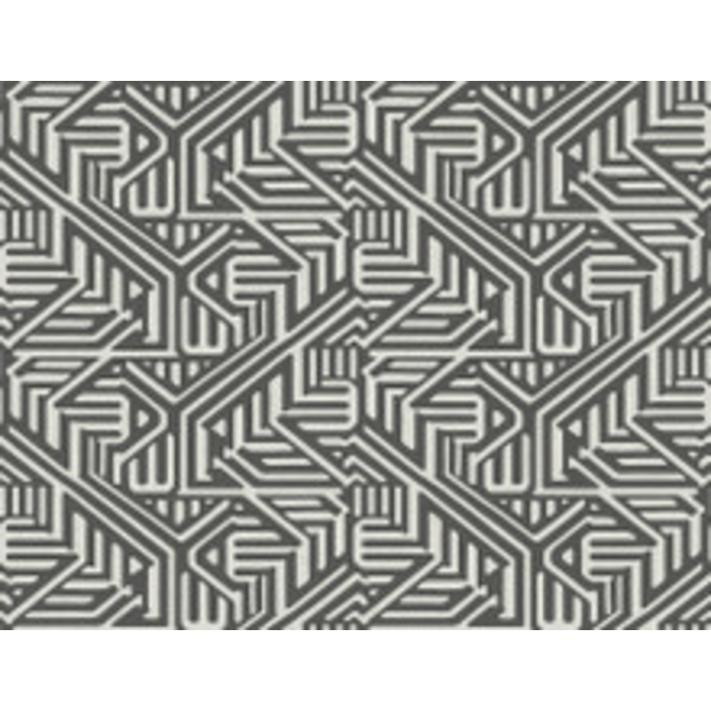 A-Street Prints Nambiti Black Geometric Wallpaper