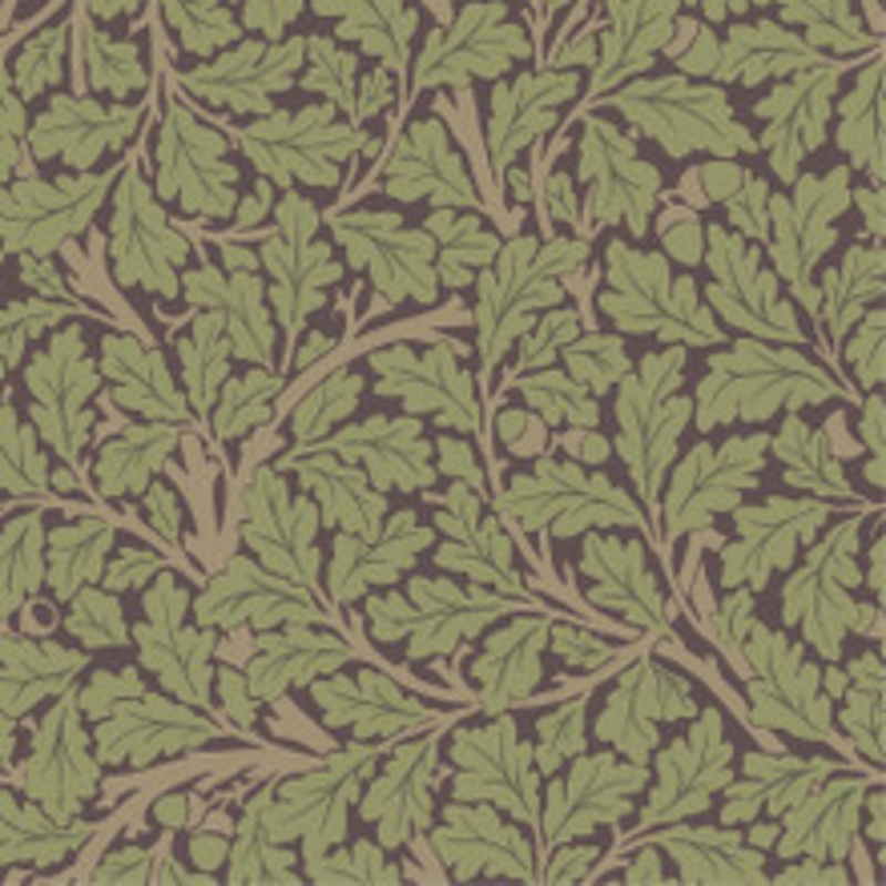 A-Street Prints Oak Tree Plum Leaf Wallpaper