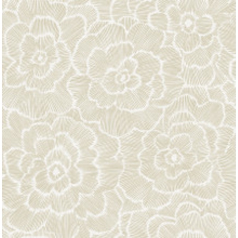 A-Street Prints Periwinkle Stone Textured Floral Wallpaper