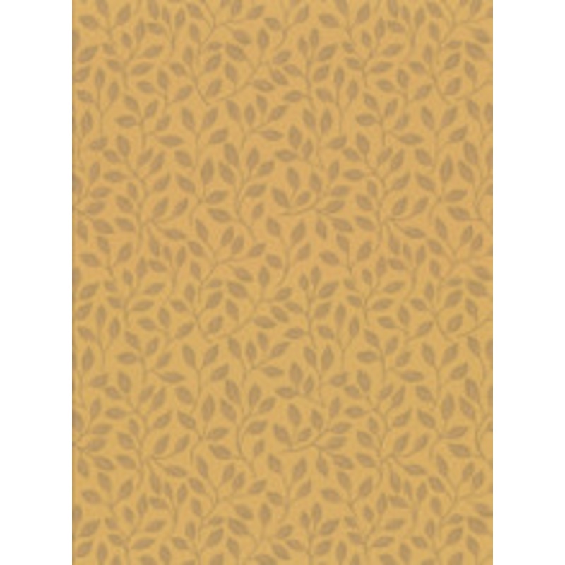 A-Street Prints Posey Mustard Vines Wallpaper
