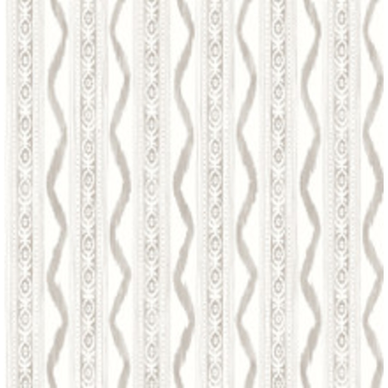 A-Street Prints Rhys Stone IKAT Stripe Wallpaper