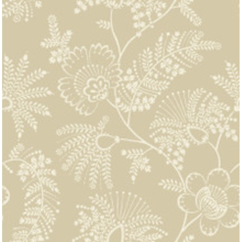 A-Street Prints Maeve Butter Jacobean Trail Wallpaper