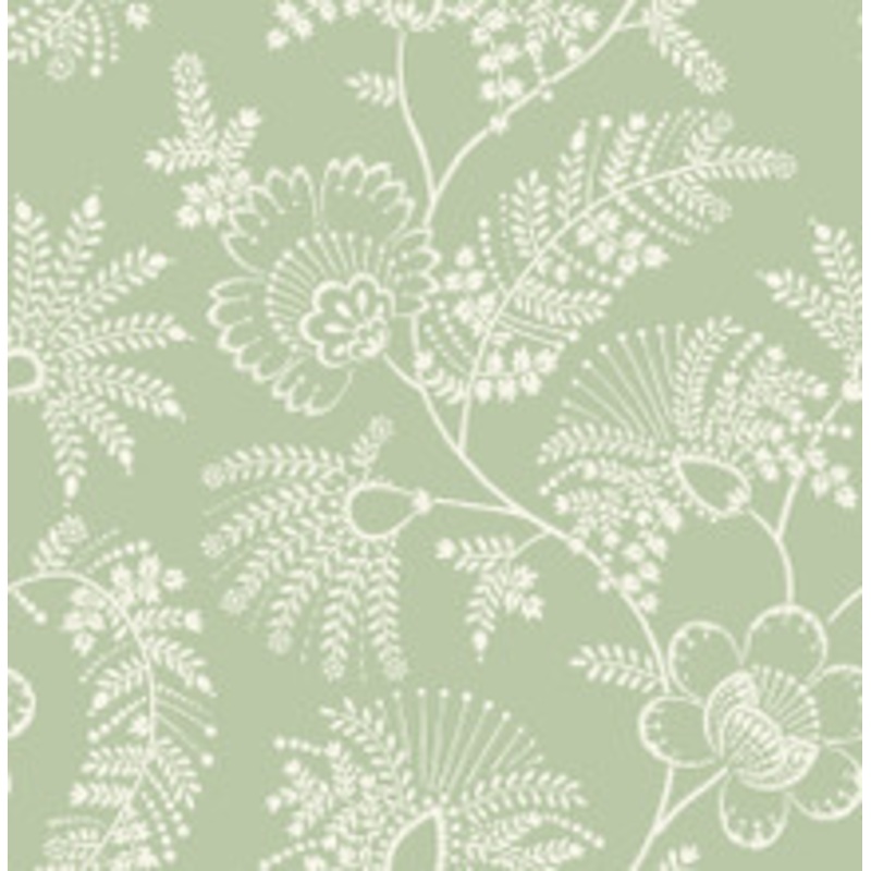 A-Street Prints Maeve Sage Jacobean Trail Wallpaper