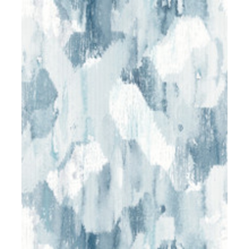 A-Street Prints Mahi Blue Abstract Wallpaper