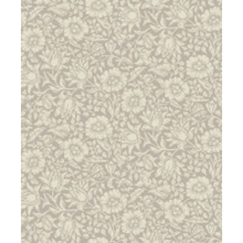 A-Street Prints Mallow Grey Floral Vine Wallpaper